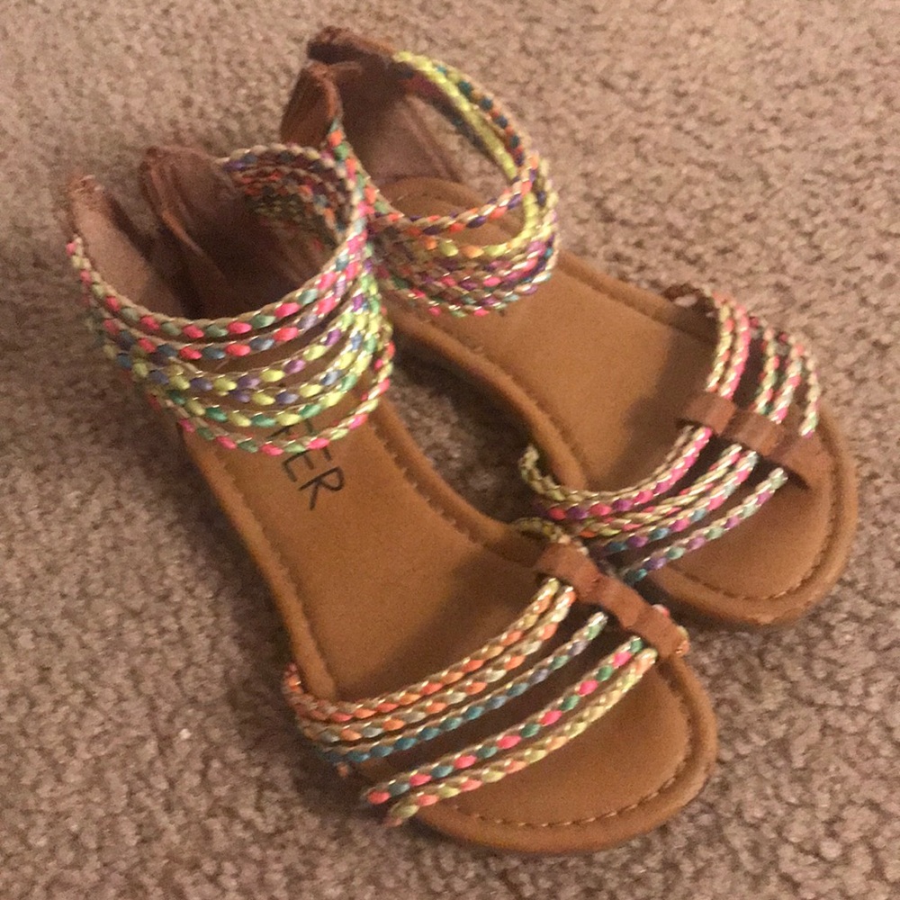 Girls sandals size 9